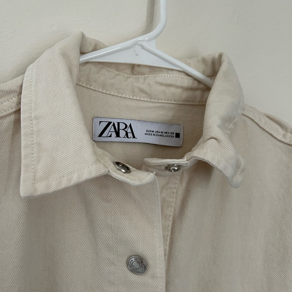 Zara Women's Cream Romper